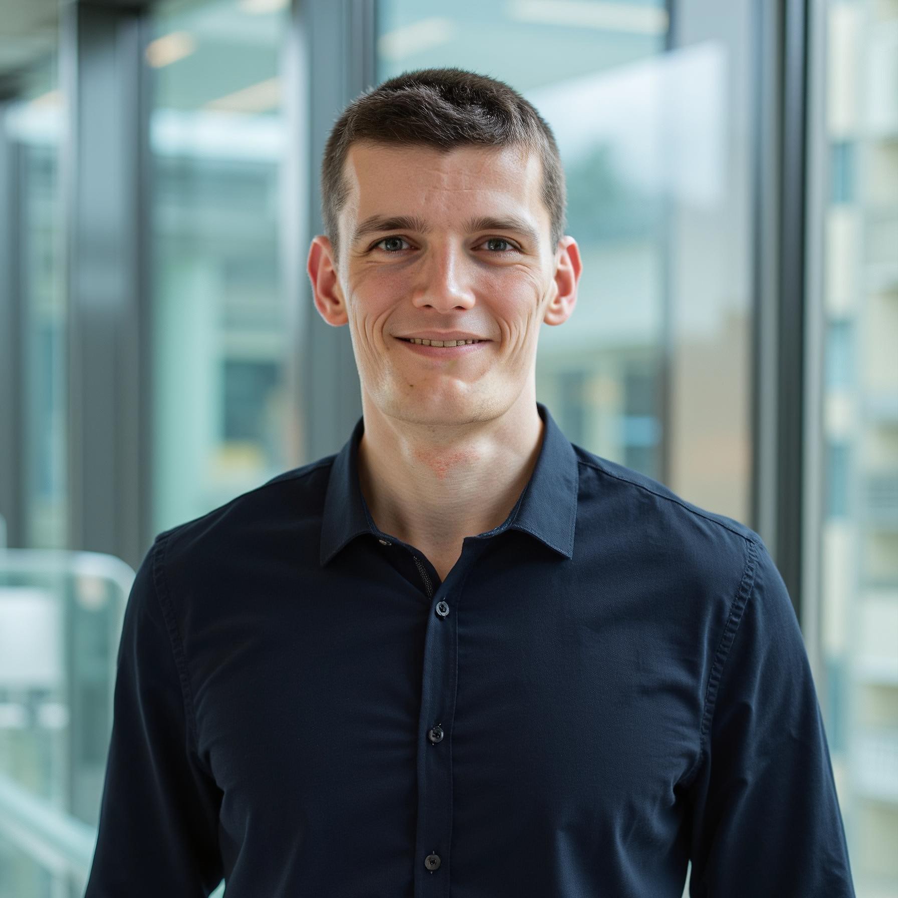 Portrait of Johannes Wehrstein, AI Database Researcher